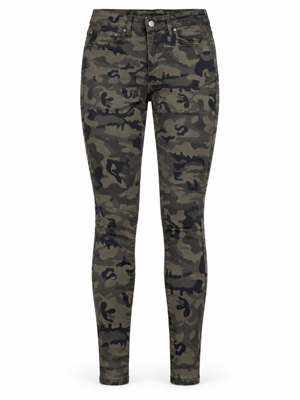 Amaryllis Sasha Muted Camo Skinny Jeans Size 0 NWT